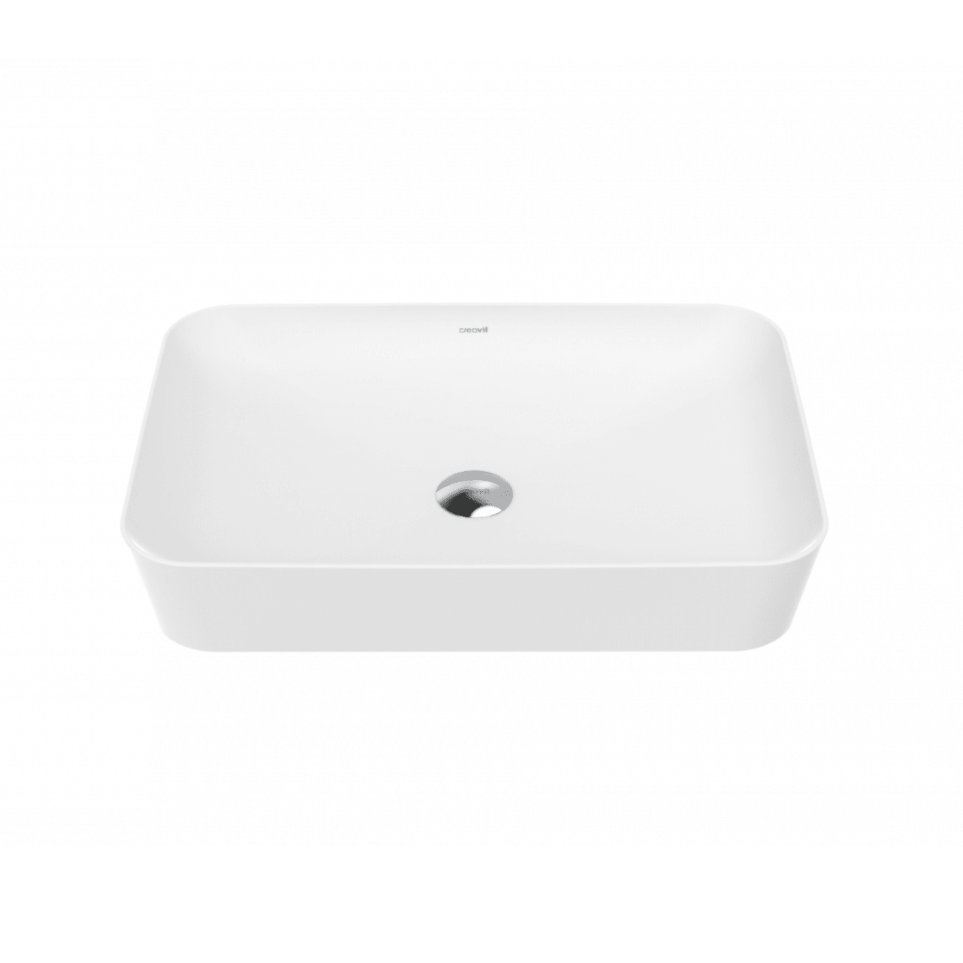 Creavit Ultra dikdörtgen çanak lavabo 60cm beyaz
