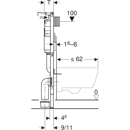 Geberit iCon Lavabo görsel 3