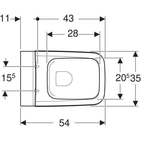 Geberit iCon Lavabo görsel 3
