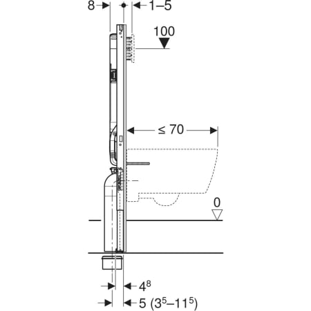 Geberit iCon Lavabo görsel 3