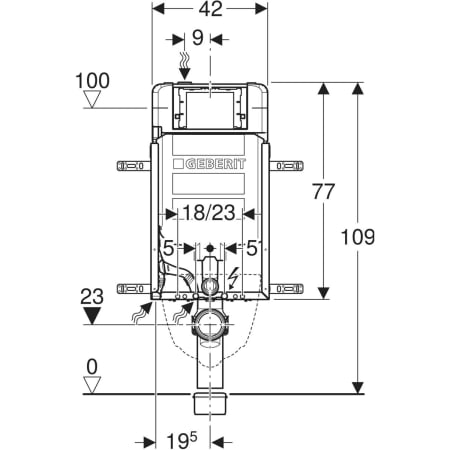 Geberit iCon Lavabo görsel 2
